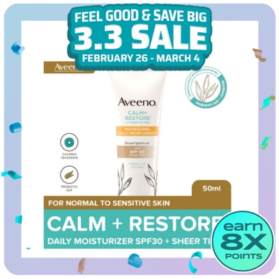 AVEENO AVEENO Face C+R Daily Moisturizer SPF30ml 50ml