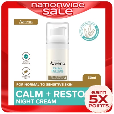 AVEENO AVEENO FACE C+R Night Cream 50ml
