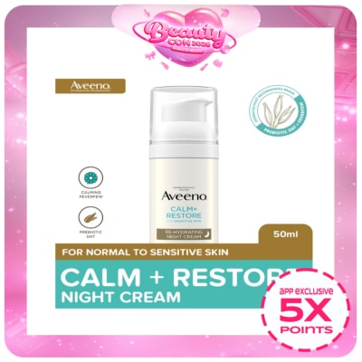 AVEENO - AVEENO FACE C+R Night Cream 50ml