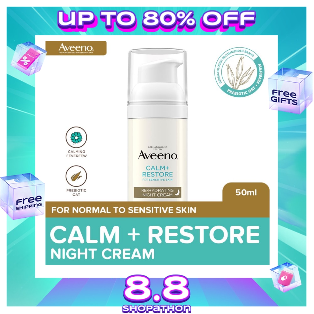 AVEENO FACE C+R Night Cream 50ml