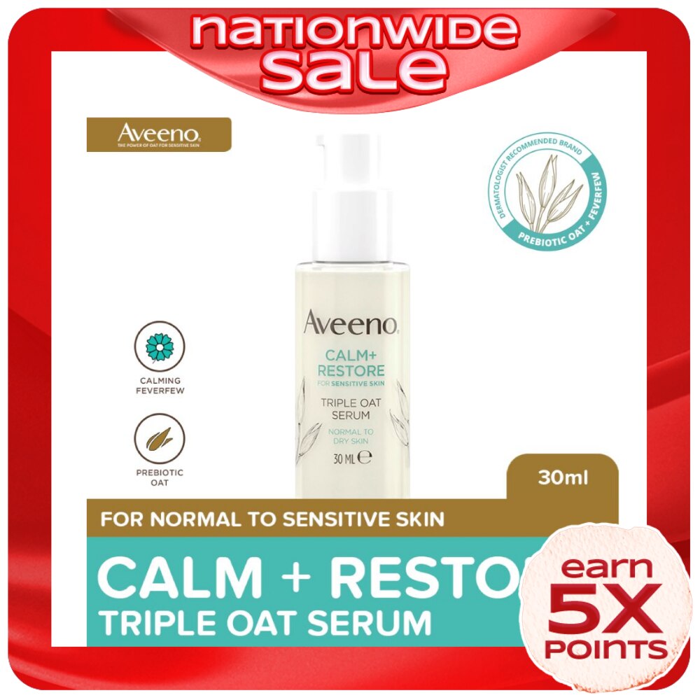 AVEENO FACE C+R Triple Oat Serum 30ml
