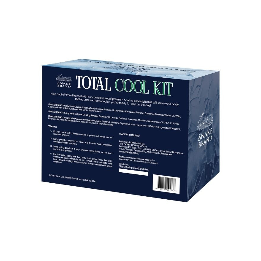 SNAKE BRAND Total Cool Kit Holiday Set