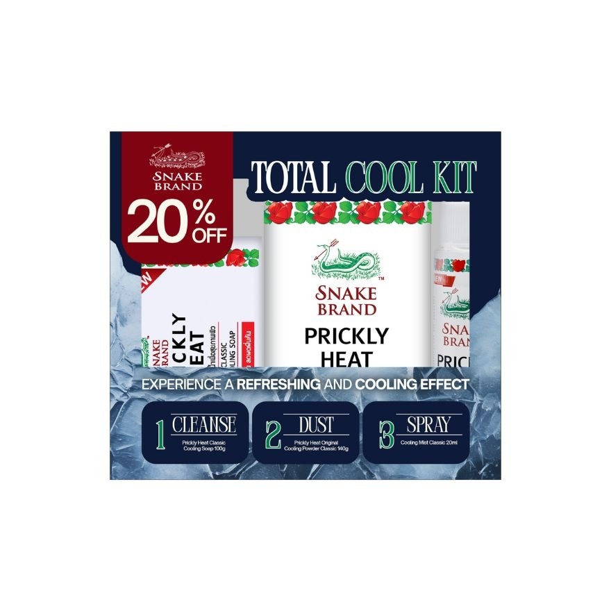 SNAKE BRAND Total Cool Kit Holiday Set