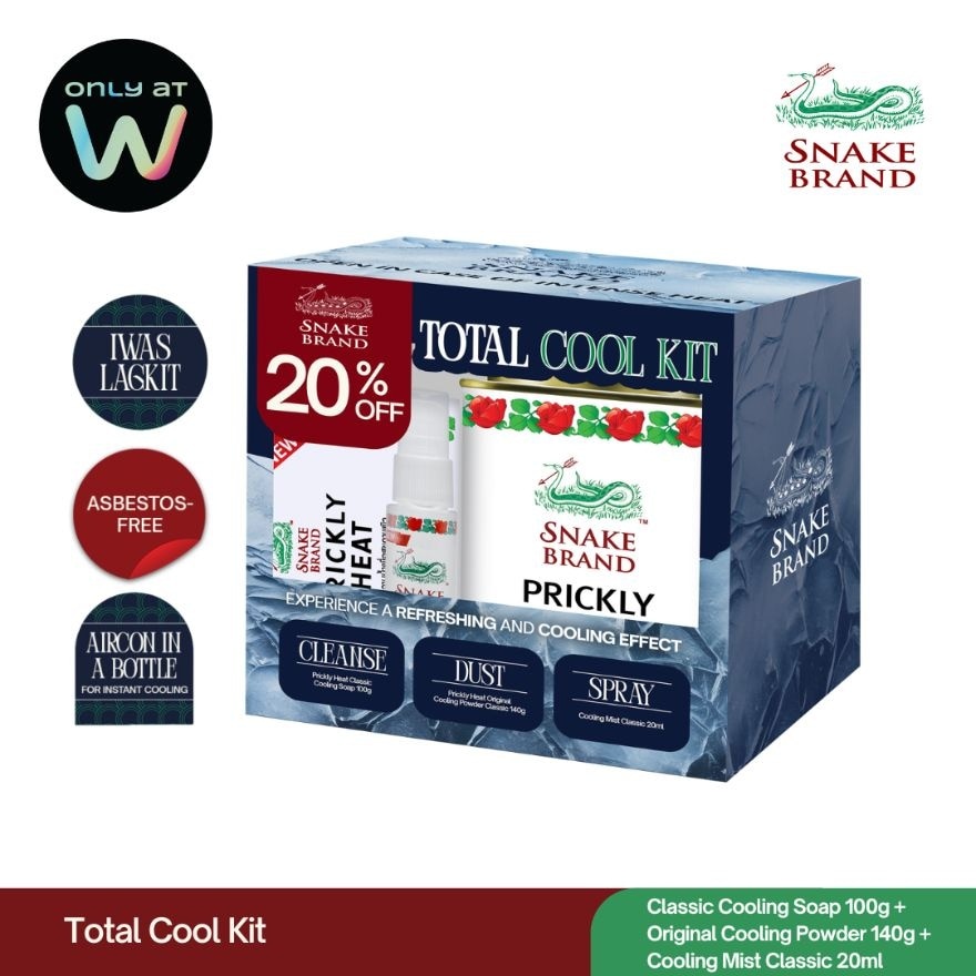 SNAKE BRAND Total Cool Kit Holiday Set