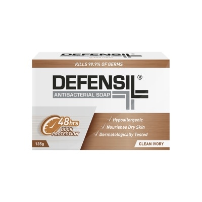 DEFENSIL DEFENSIL Antibacterial Soap Clean Ivory 135g