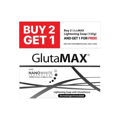 GLUTAMAX GLUTAMAX Buy 2 Lightening Soap 135g Fet 1 For Free