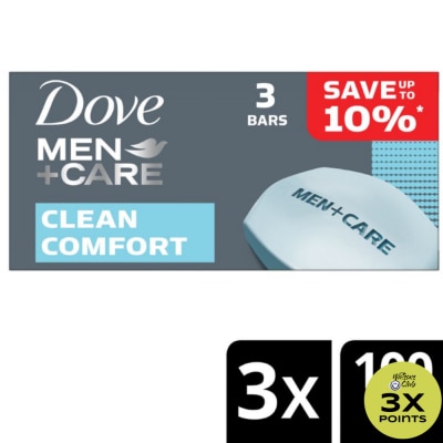 DOVE MEN DOVE MEN Bar Clean Comfort Triples 100g 3s