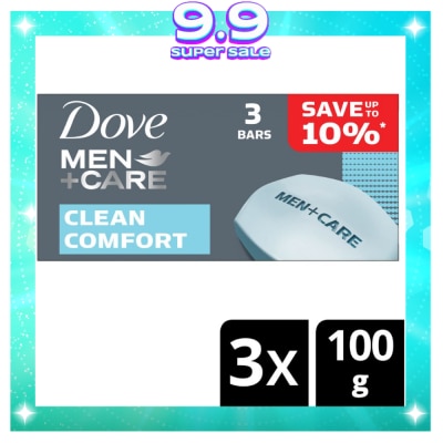 DOVE MEN DOVE MEN Bar Clean Comfort Triples 100g 3s