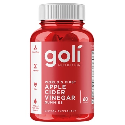 GOLI GOLI Apple Cider Vinegar Gummies 60s