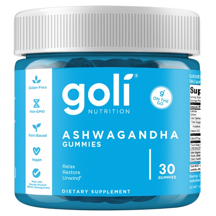 GOLI Ashwagandha Gummies 30s