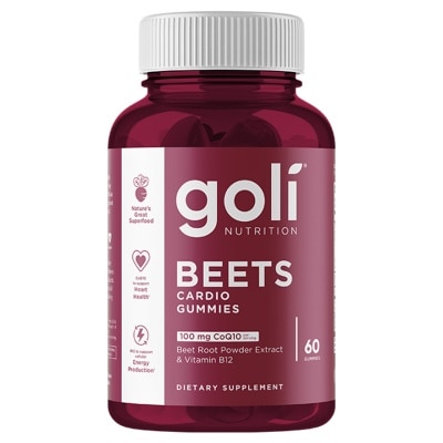 GOLI GOLI Beets Cardio Gummies 60s