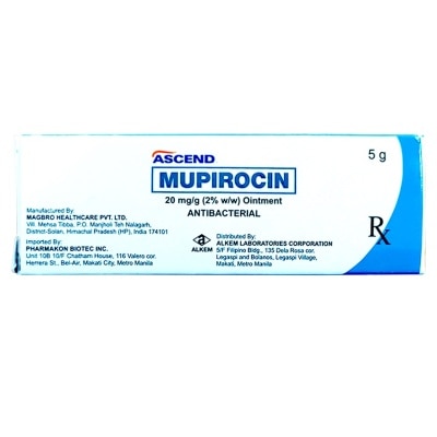 ASCEND ASCEND MUPIROCIN 20mg/g (2% w/w) Ointment 5g