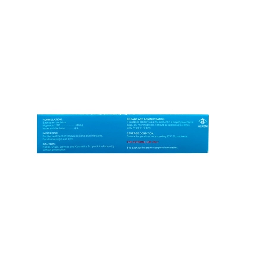 ASCEND MUPIROCIN 20mg/g (2% w/w) Ointment 5g