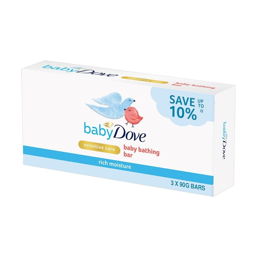 BABY DOVE BAR RICH MOISTURE TRPLES 3X90G