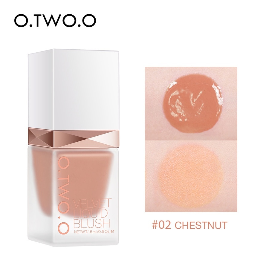 OTWOO Liquid Blush Fard A Joues Liquide 02 Chestnut 15ml