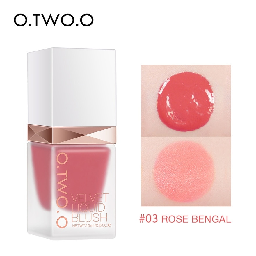 OTWOO Liquid Blush Fard A Joues Liquide 03 Rose Bengal 15ml