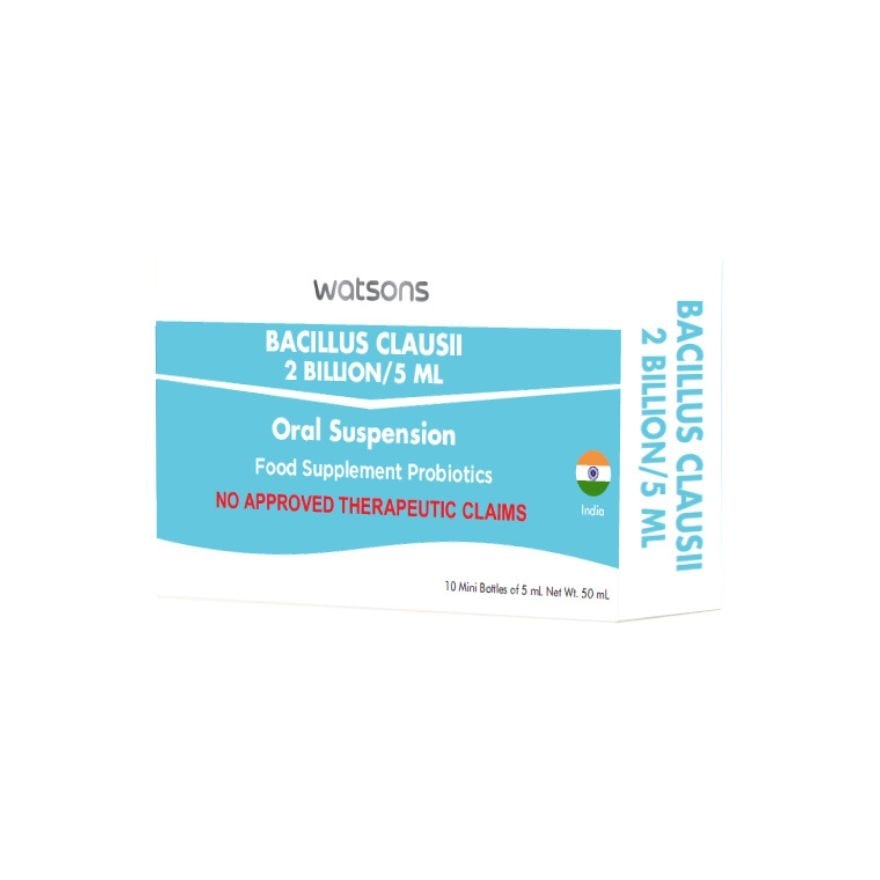 WATSONS GENERICS Bacillus Clausii 5ml 1 Oral Suspension