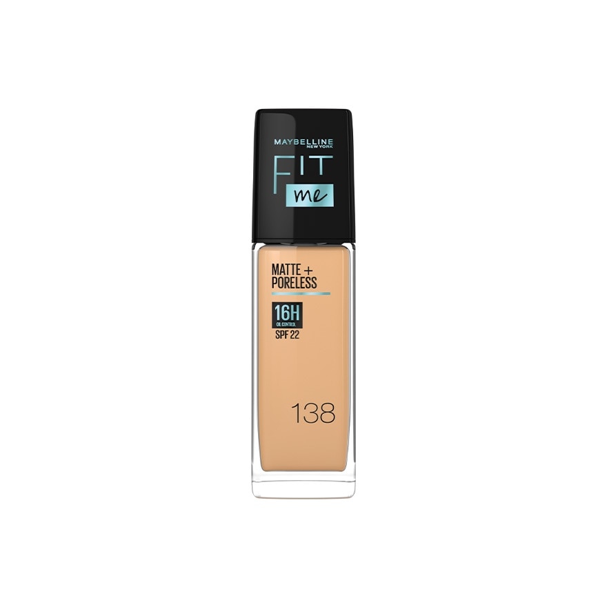 MAYBELLINE Fit Me Foundation Matte Poreless SPF 138