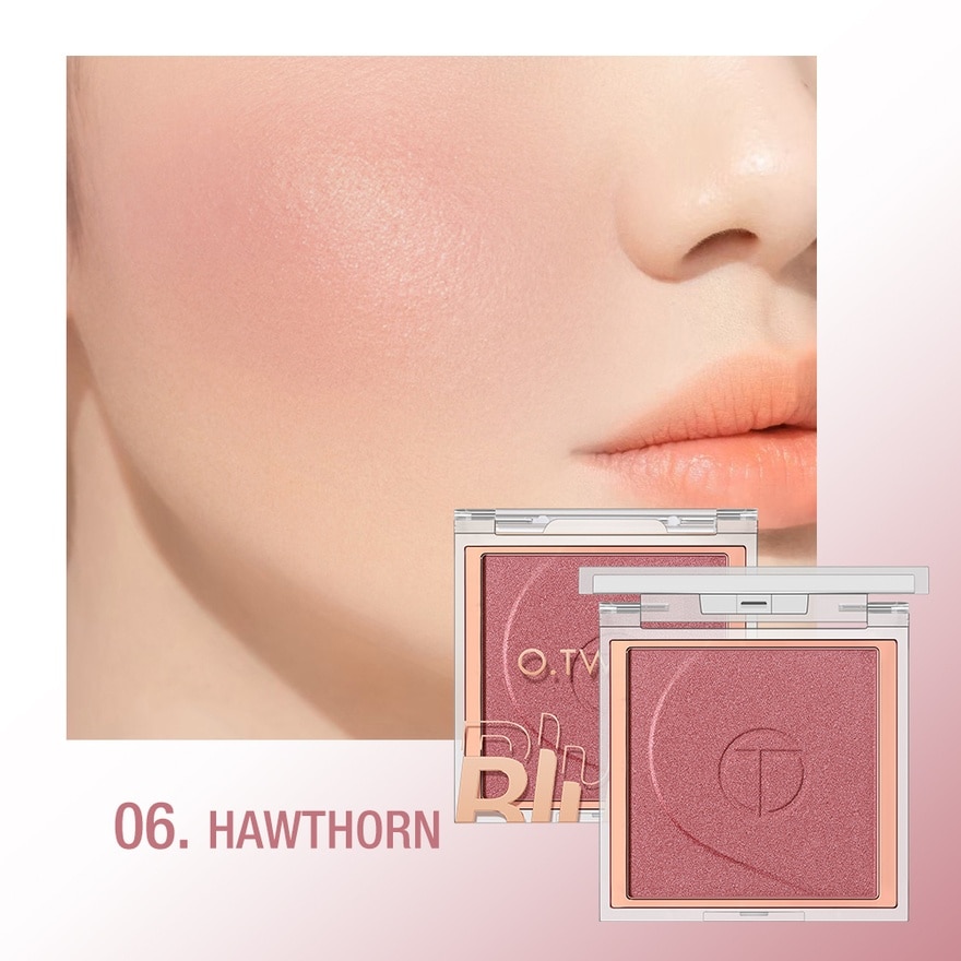 OTWOO Silky Glow Powder Blush 06 Hawthorn 5g