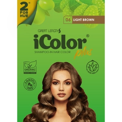 ICOLOR ICOLOR Plus Shampoo Dye 2 For Hue Light Brown 30ml