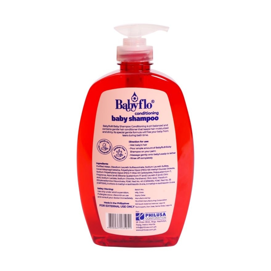 BABYFLO Baby Shampoo Conditioning 500ml