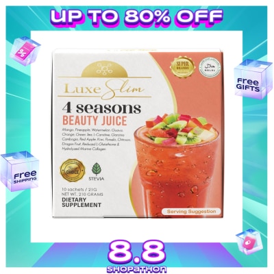 LUXESLIM LUXESLIM Four Seasons Beauty Juice 21g 10s