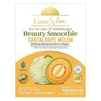 LUXESLIM LUXESLIM Beauty Smoothi Cantaloupe Melon 21g 10s