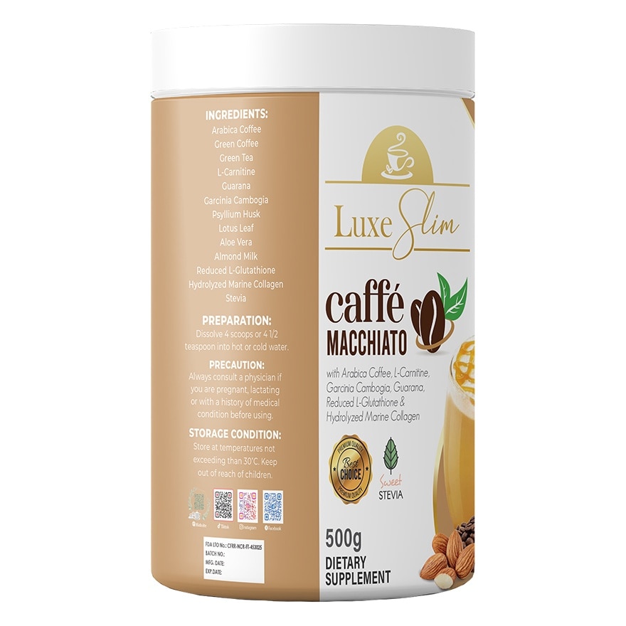 LUXESLIM Caffe Macchiato 500g