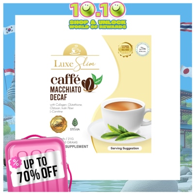 LUXESLIM LUXESLIM Caffe Macchiato Decaf 21g 10s