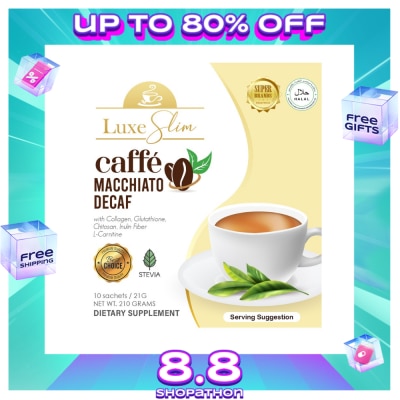 LUXESLIM LUXESLIM Caffe Macchiato Decaf 21g 10s
