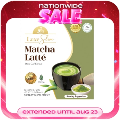 LUXESLIM - LUXESLIM Matcha Latte 21g 10s image