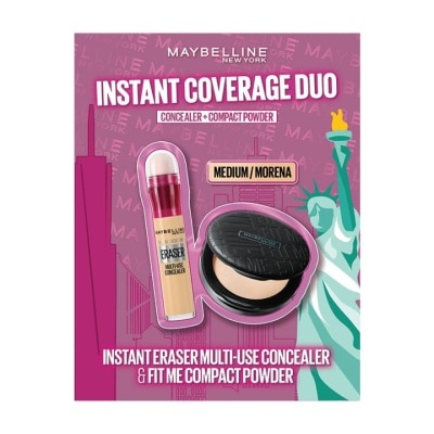 MAYBELLINE MAYBELLINE Instant Coverage Duo [MEDIUM/MORENA] Set