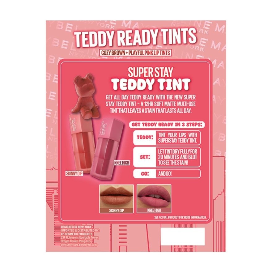 MAYBELLINE Superstay Teddy Ready Tints Set