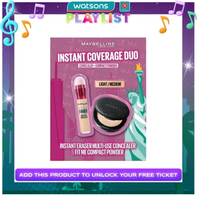 MAYBELLINE MAYBELLINE Instant Coverage Duo [LIGHT/MEDIUM] Set