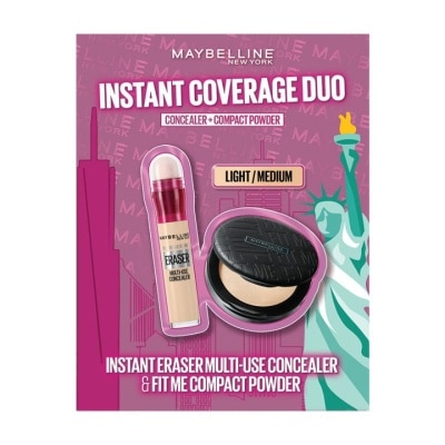 MAYBELLINE MAYBELLINE Instant Coverage Duo [LIGHT/MEDIUM] Set