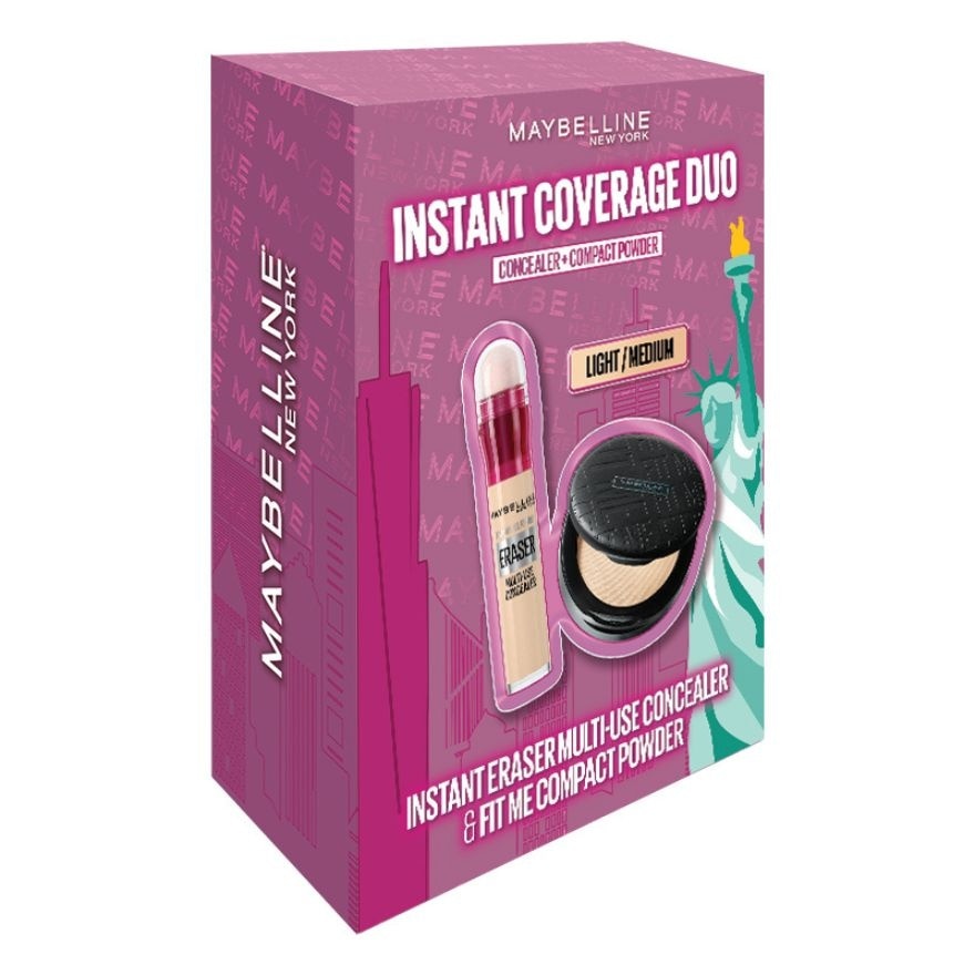 MAYBELLINE Instant Coverage Duo [LIGHT/MEDIUM] Set