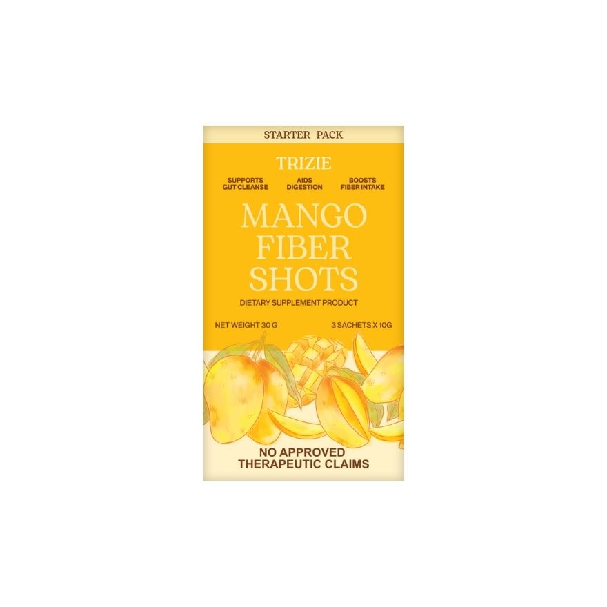 TRIZIE Mango fiber Shots 10g x 3 Sachets