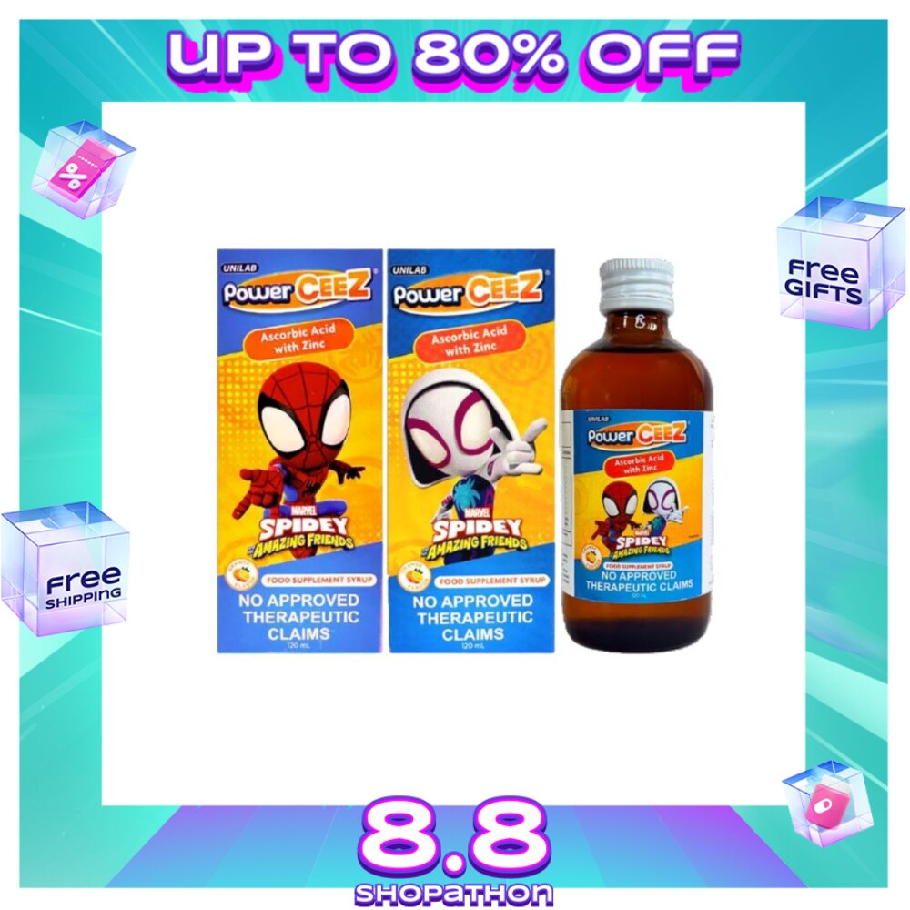 POWERCEEZ Ascorbic Acid With Zinc Syrup 1 Bottle 120ml