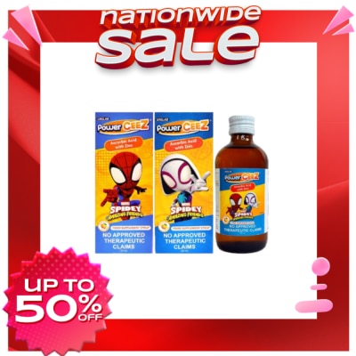 POWERCEEZ POWERCEEZ Ascorbic Acid With Zinc Syrup 1 Bottle 120ml