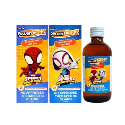 POWERCEEZ POWERCEEZ Ascorbic Acid With Zinc Syrup 1 Bottle 120ml