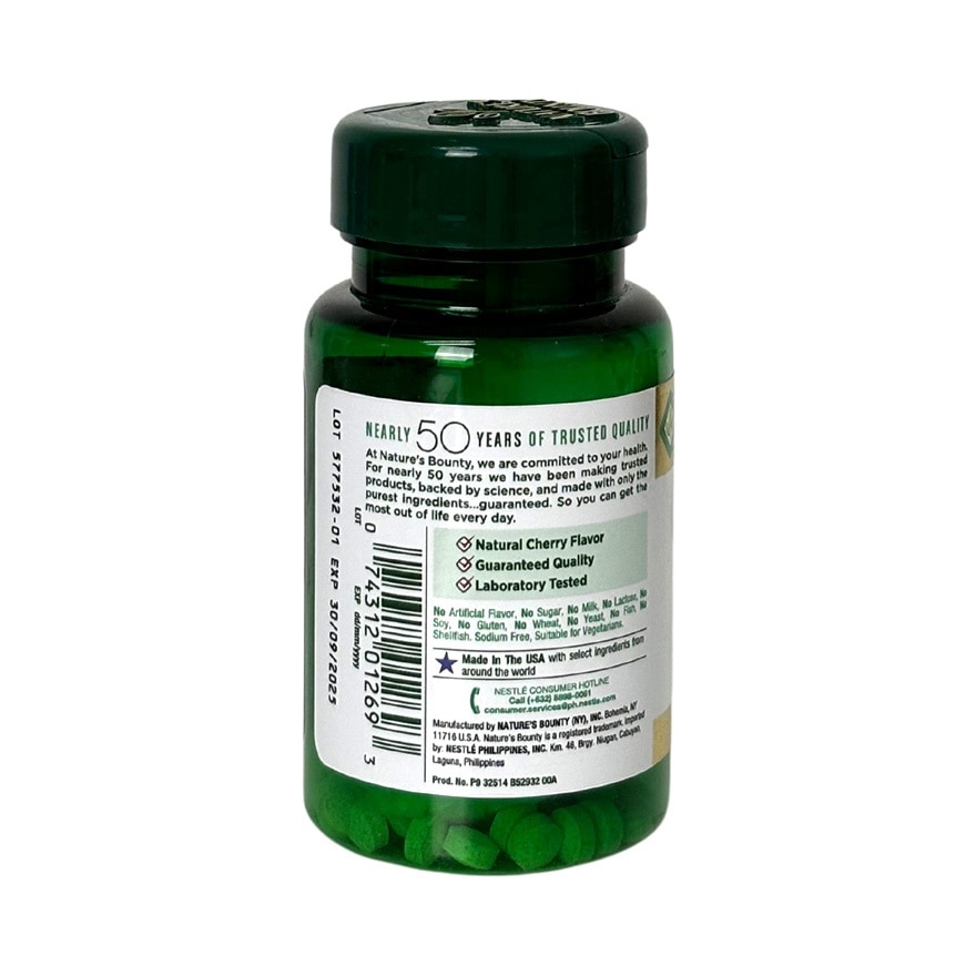 NATURES BOUNTY Melatonin 30 Tablets 3mg