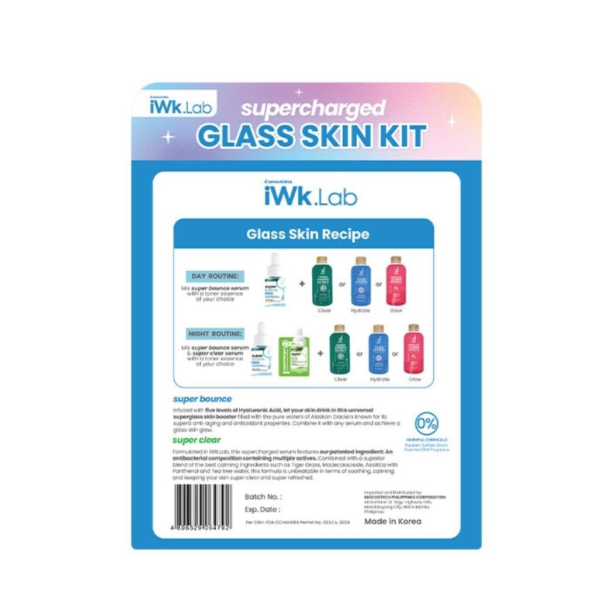 IWHITE KOREA Supercharged Glass Skin Kit