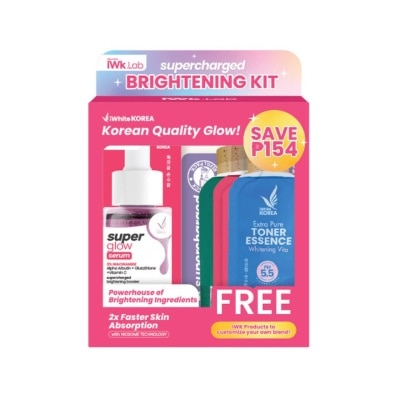 I WHITE KOREA IWHITE KOREA Supercharged Brightening Kit