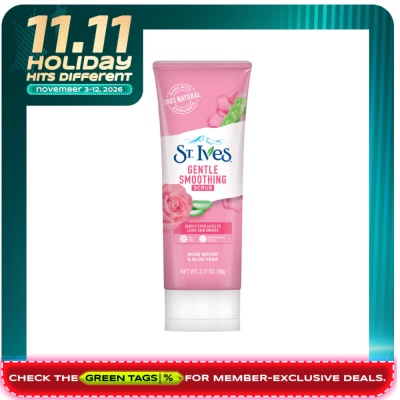 ST IVES ST. IVES Gentle Smoothing Face Scrub Rose and Aloe 90g image
