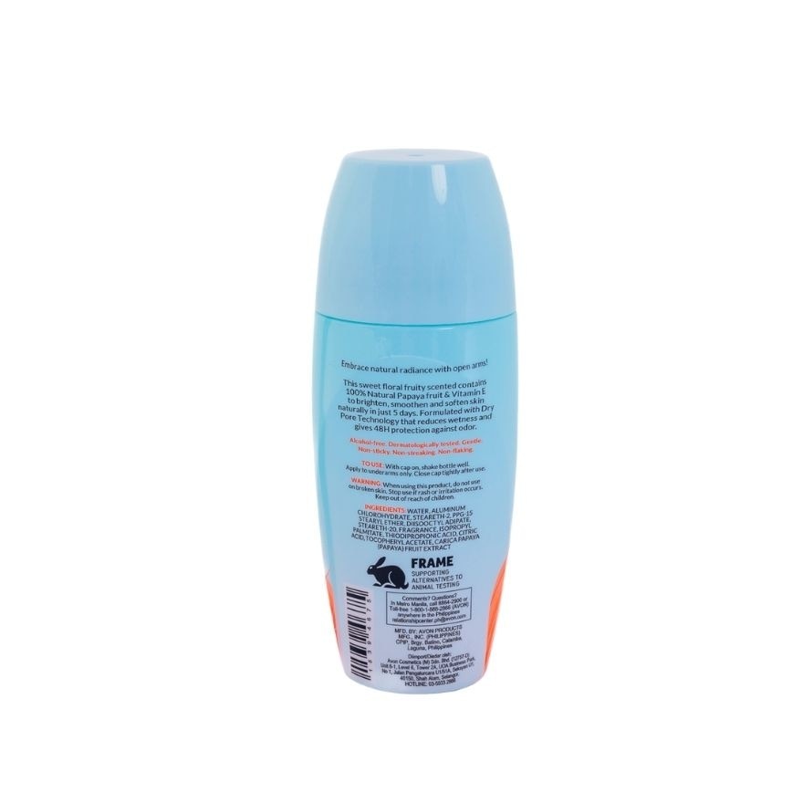 AVON Feelin Fresh Papaya Roll-On Deodorant 40ml