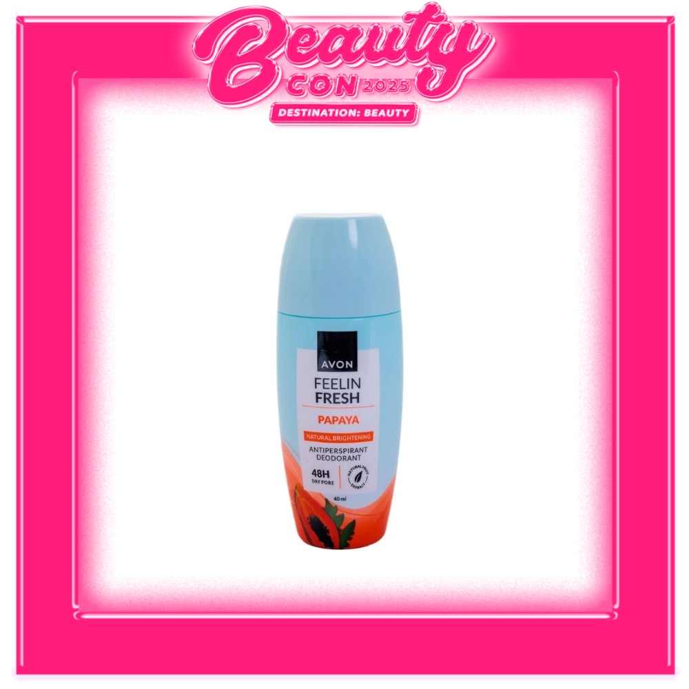AVON Feelin Fresh Papaya Roll-On Deodorant 40ml