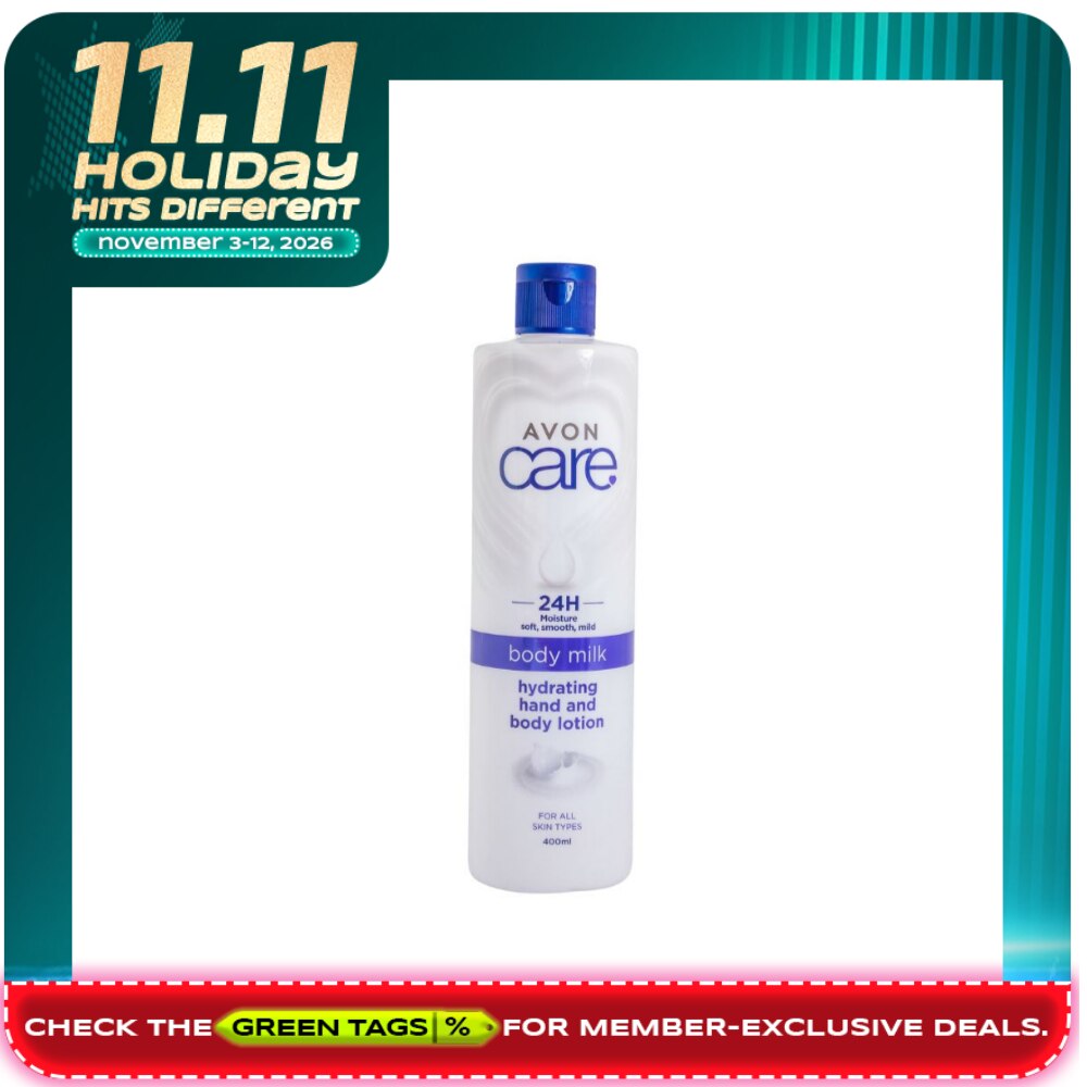 AVON Care Milk Hydrating Hand Body Lotion 400ml image