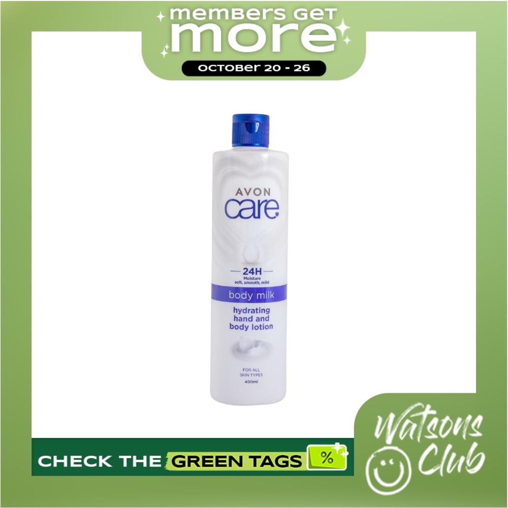 AVON Care Milk Hydrating Hand Body Lotion 400ml image