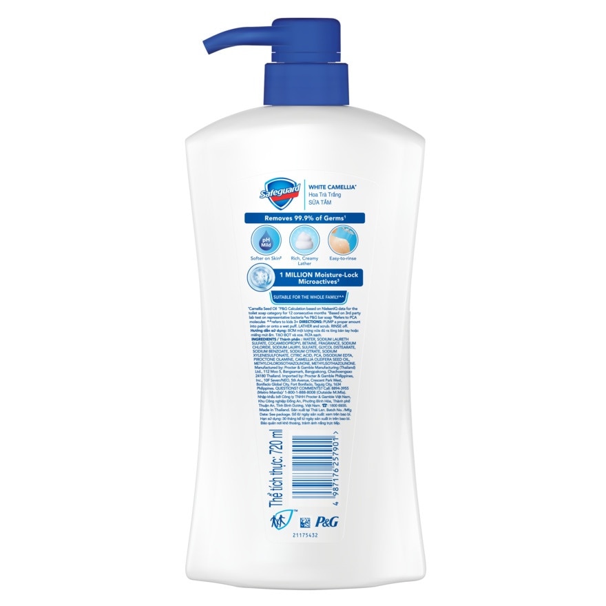 SAFEGUARD Bodywash White Camellia 720ml