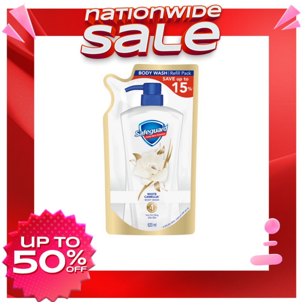 SAFEGUARD Bodywash White Camellia 620ml